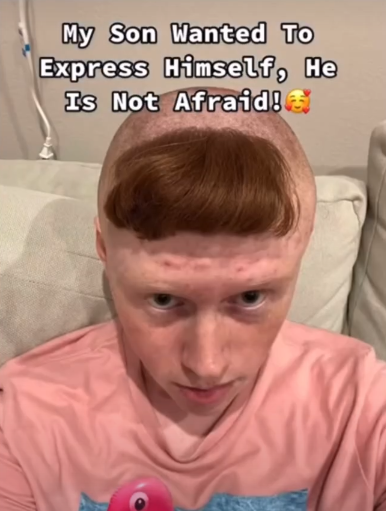 My Son Wanted To Express Himself, He Is Not Afraid!