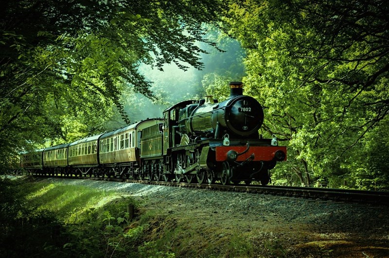 A train, model image.
