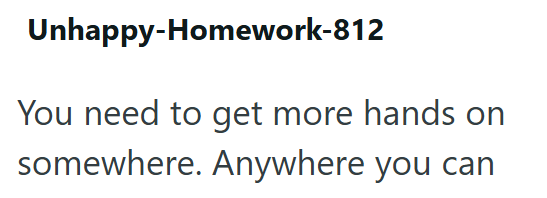 Unhappy-Homework-812 You need to get more hands on somewhere. Anywhere you can