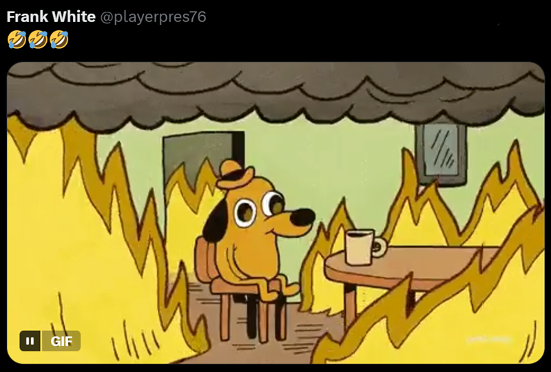Frank White @playerpres76 II GIF