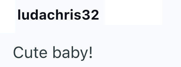 ludachris32 Cute baby!