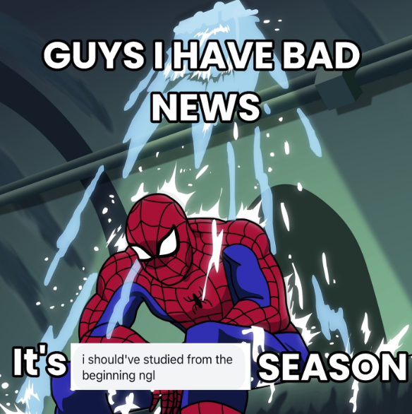 GUYS I HAVE BAD NEWS It's i should've studied from the beginning ngl SEASON