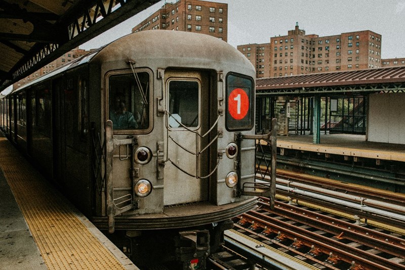 A New York City Subway train