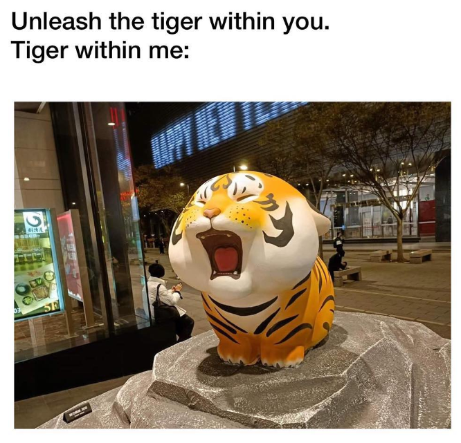 2 IMA SE Unleash the tiger within you. Tiger within me: