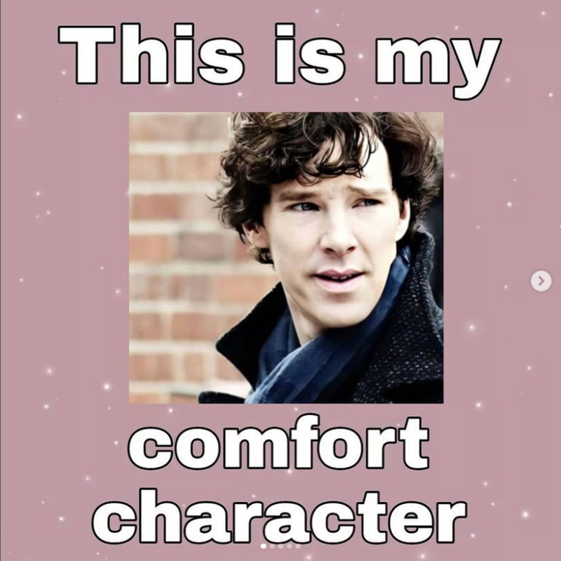 This is my comfort character