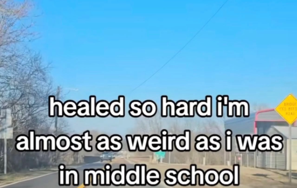healed so hard i'm almost as weird as i was in middle school BRIDGE CES BED ROA