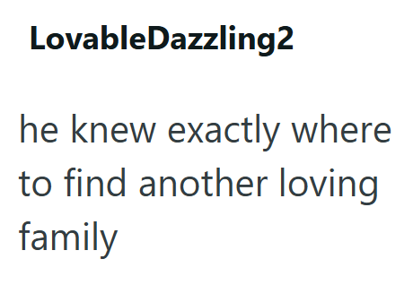 Lovable Dazzling2 he knew exactly where to find another loving family