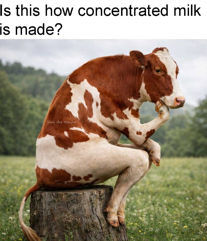 Is this how concentrated milk is made? We Are Nature
