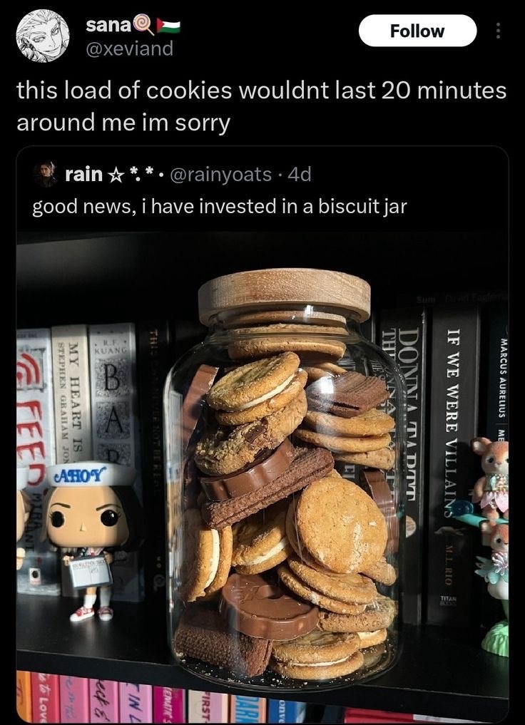 sana @xeviand Follow this load of cookies wouldnt last 20 minutes around me im sorry rain**@rainyoats .4d good news, i have invested in a biscuit jar THI R.F KUANG B A STEPHEN GRAHAM J MY HEART IS AHOY Sum Duvid B MARCUS AURELIUS IF WE WERE VILLAINS TH NA! DONNA TA DITT to Love EMATICS IN L eck & FIRST M.L. RIO TITAN
