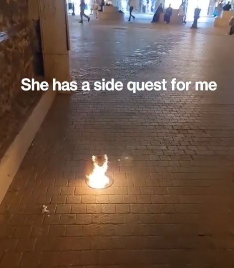 She has a side quest for me