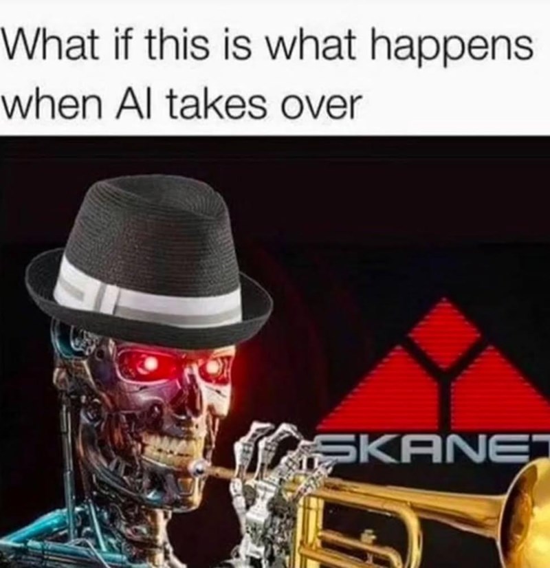 What if this is what happens when Al takes over SKANE