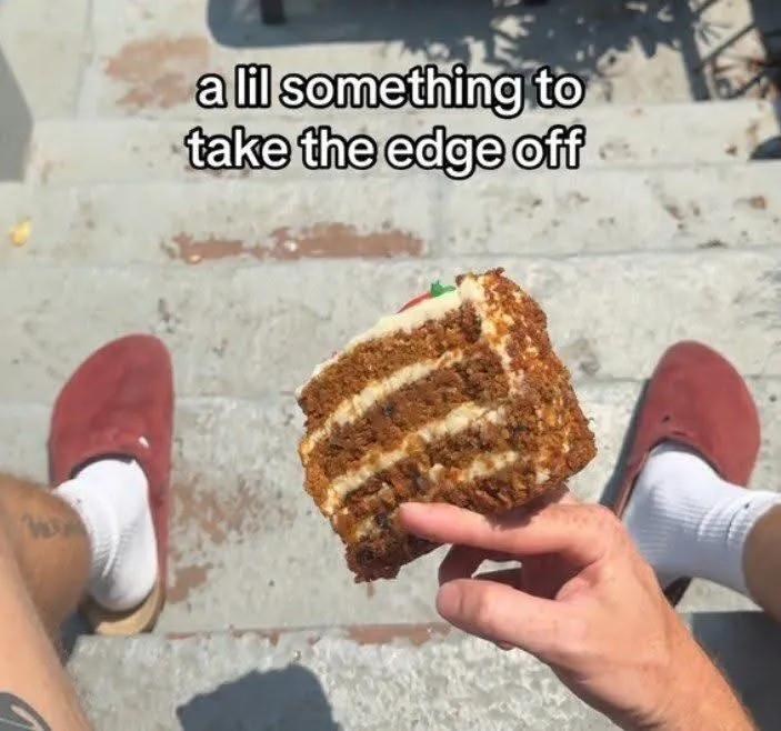 a lil something to take the edge off