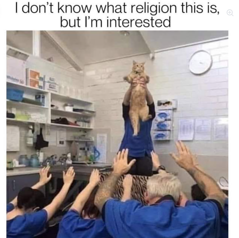 I don't know what religion this is, but I'm interested