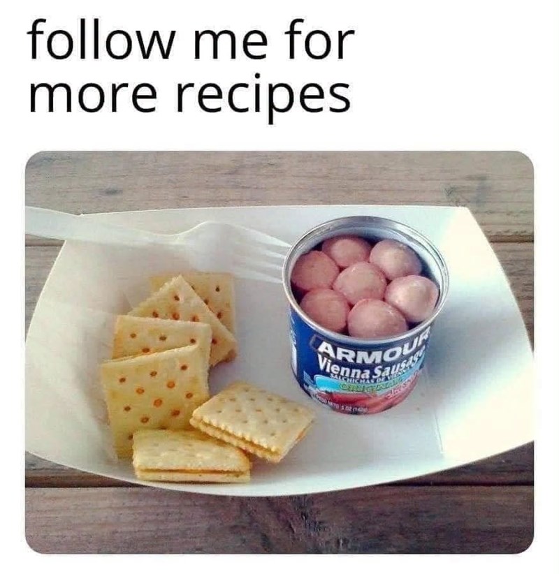 follow me for more recipes ARMOUR Vienna Sausag