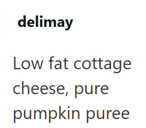 delimay Low fat cottage cheese, pure pumpkin puree