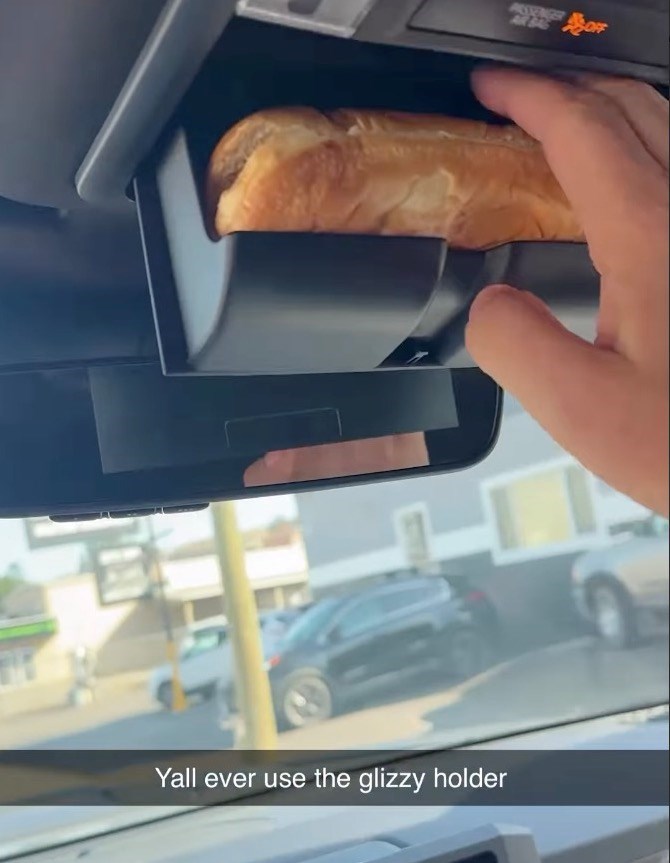 AIR BAG Yall ever use the glizzy holder