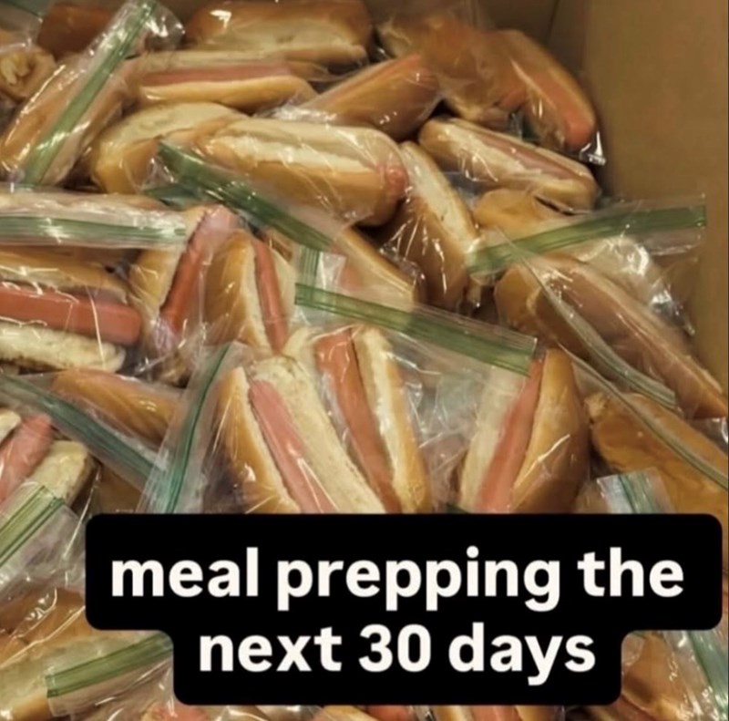 meal prepping the next 30 days