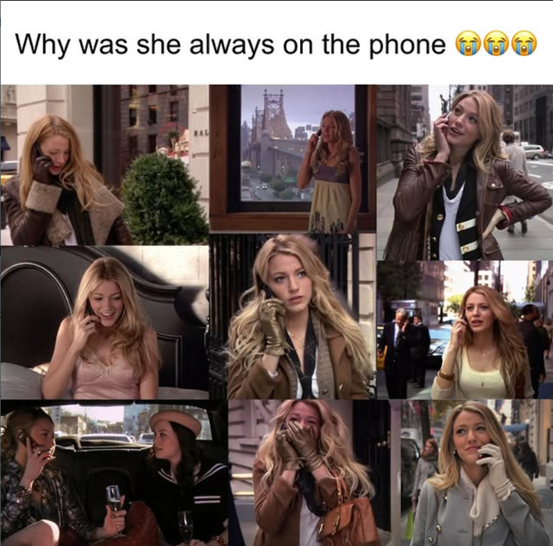 Why was she always on the phone RAL H