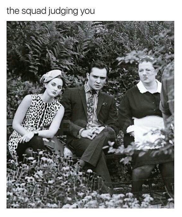 the squad judging you