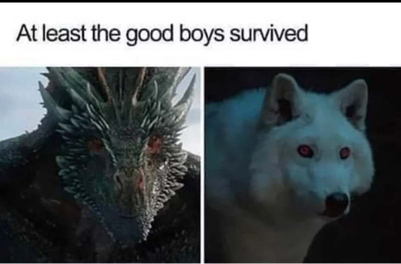 At least the good boys survived
