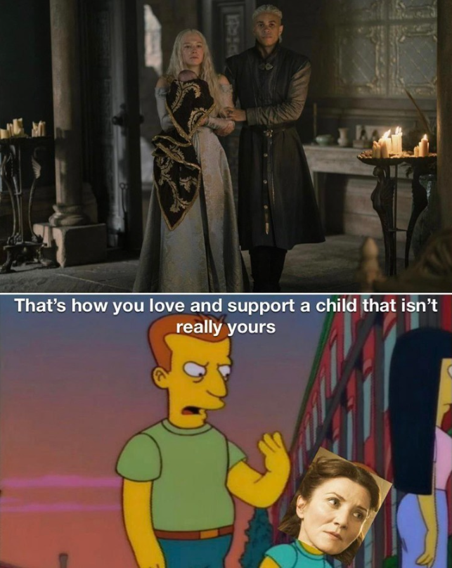 That's how you love and support a child that isn't really yours