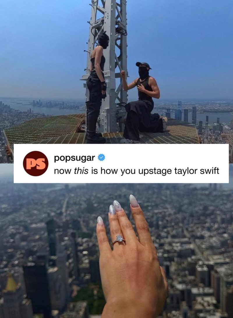 PS popsugar now this is how you upstage taylor swift