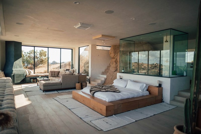 Model image of a hotel room.