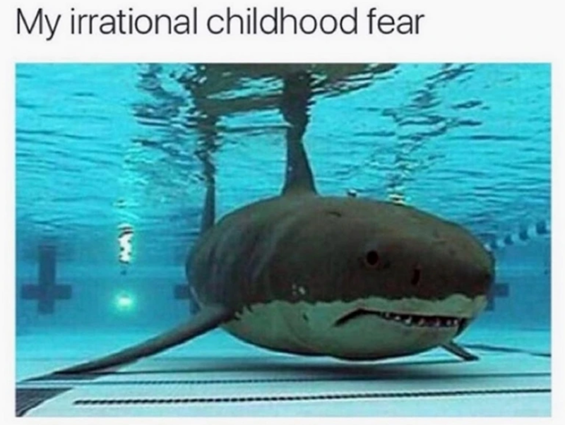 My irrational childhood fear