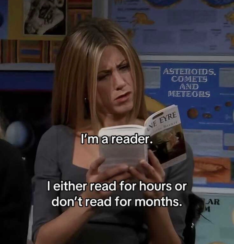 ASTEROIDS. COMETS AND METEONS NE EYRE I'm a reader. I either read for hours or don't read for months. AR