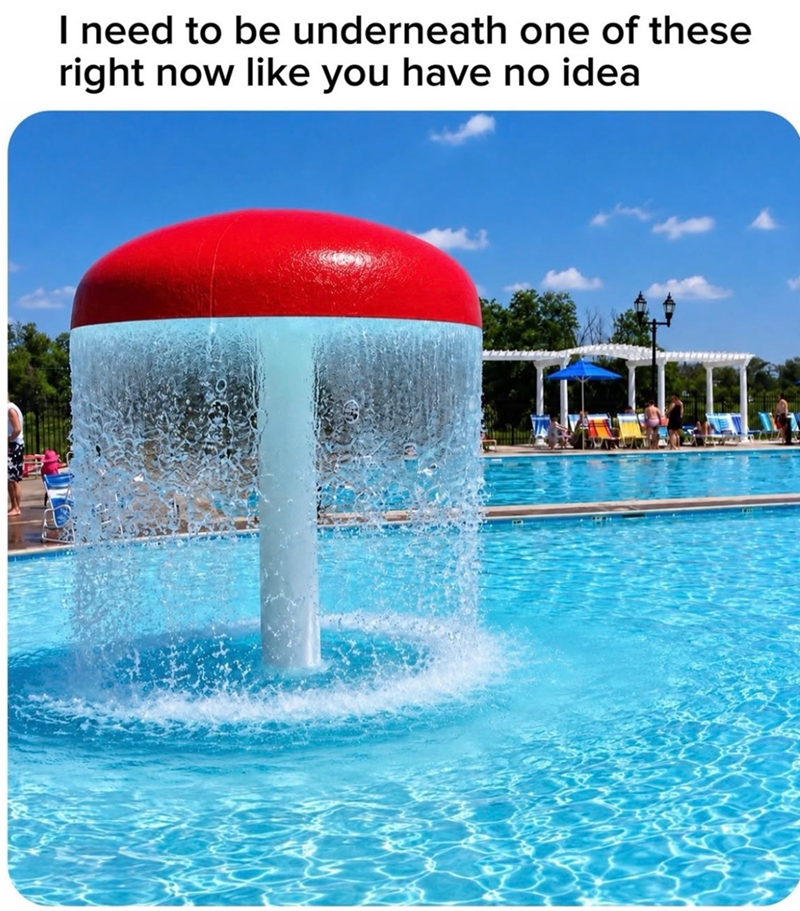I need to be underneath one of these right now like you have no idea