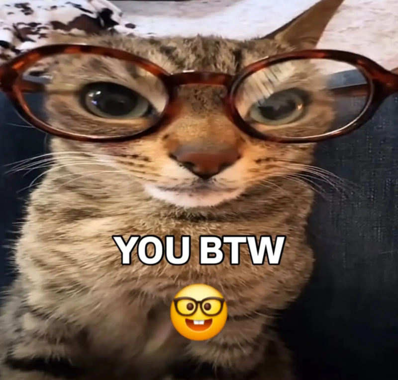 YOU BTW