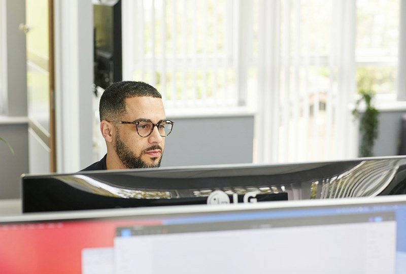 A customer support worker for a software company.