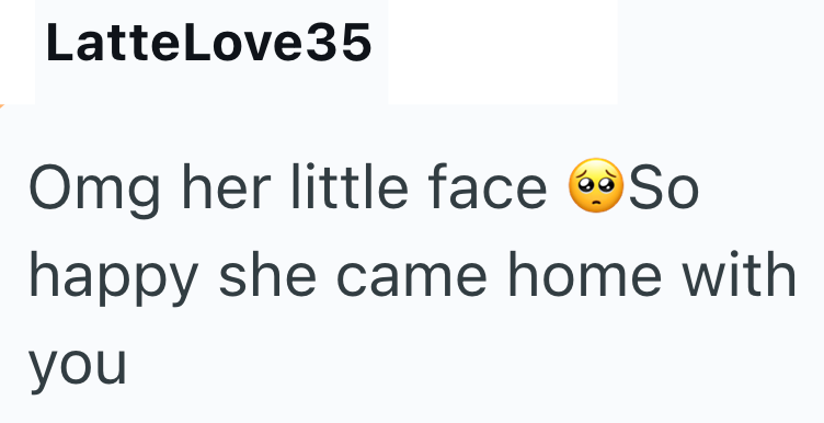 LatteLove35 Omg her little face So happy she came home with you