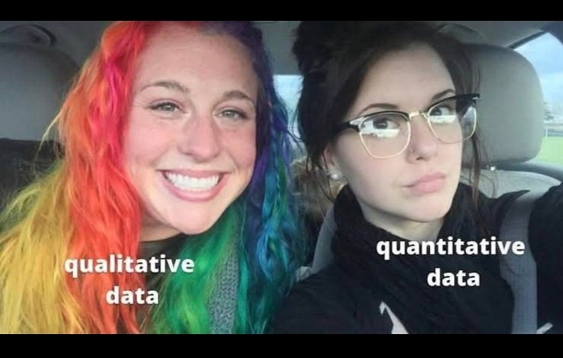 qualitative data quantitative data