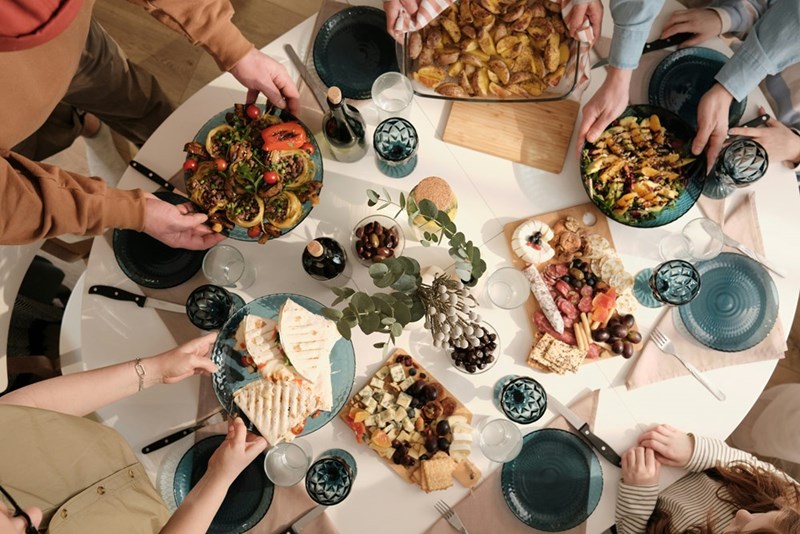 Home-cooked meals that go to waste after a family dinner.