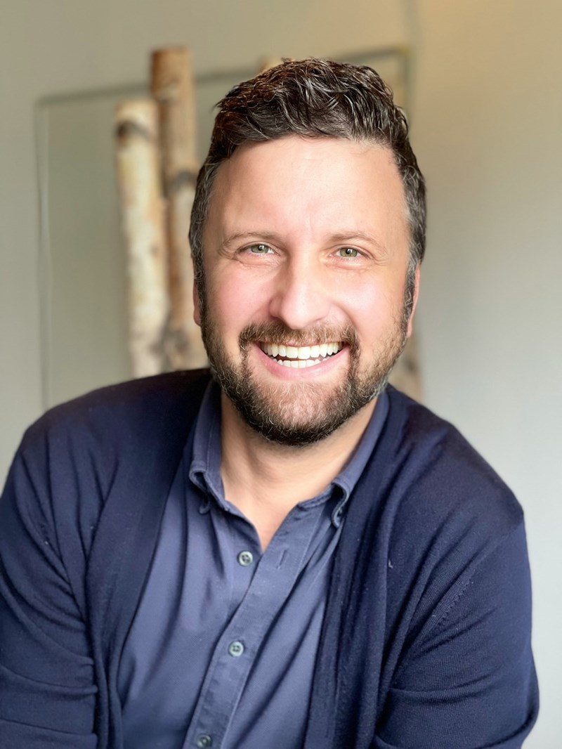 man smiling