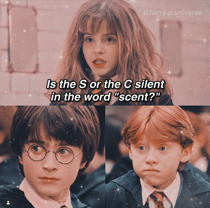 @harry.p.universe Is the S or the C silent in the word "scent?"