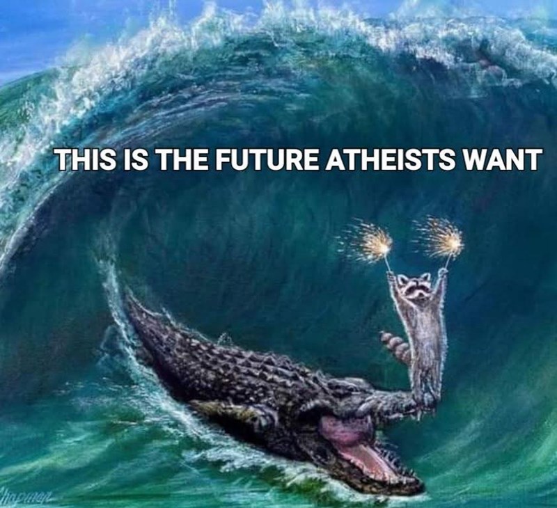 apmer THIS IS THE FUTURE ATHEISTS WANT