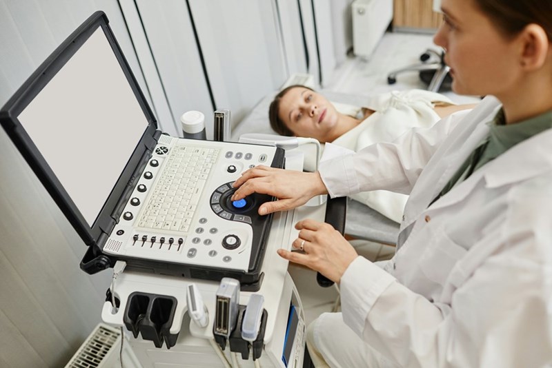 The man's wife gets IVF treatments, which could've been avoided if they hadn't had to wait so long to start their family.