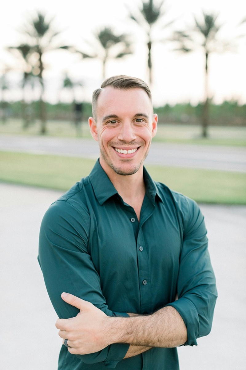 man smiling