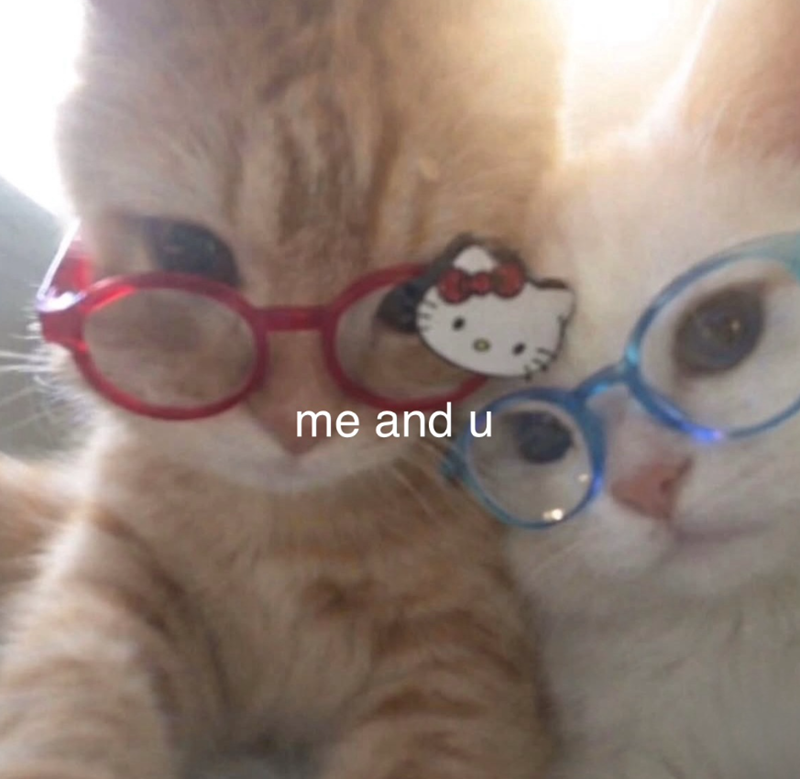 me and u