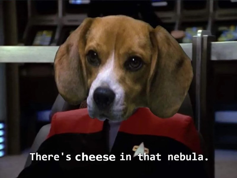 There's cheese in that nebula.