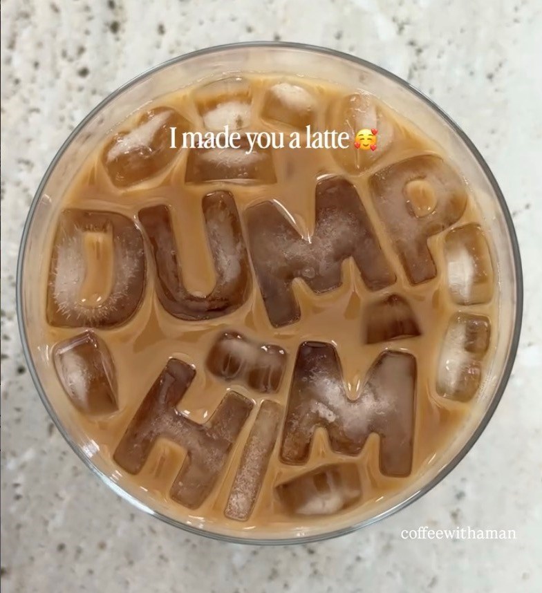 I made you a latte OUMP coffeewithaman