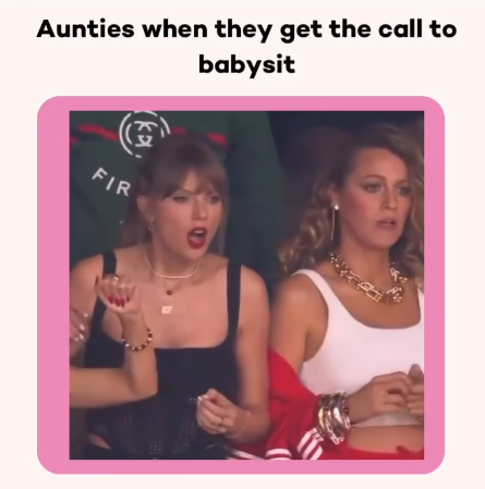 Aunties when they get the call to babysit FIR P
