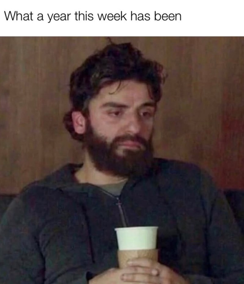 What a year this week has been