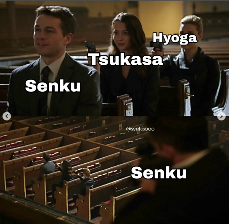 Senku Hyoga Tsukasa @scnkisboo Senku