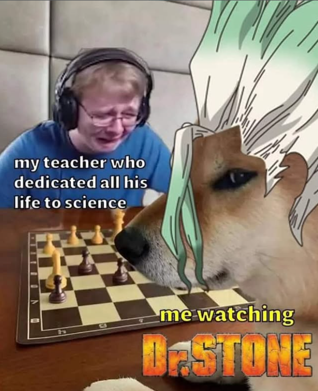 my teacher who dedicated all his life to science me watching DESTONE