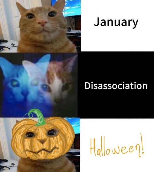 O January Disassociation Halloween!