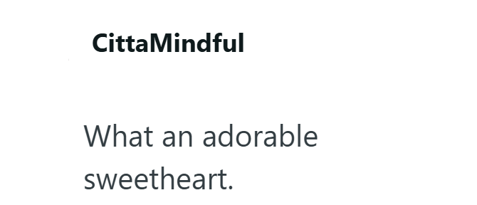 CittaMindful What an adorable sweetheart.