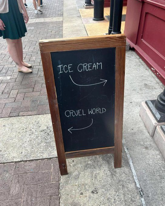 ICE CREAM CRUEL WORLD
